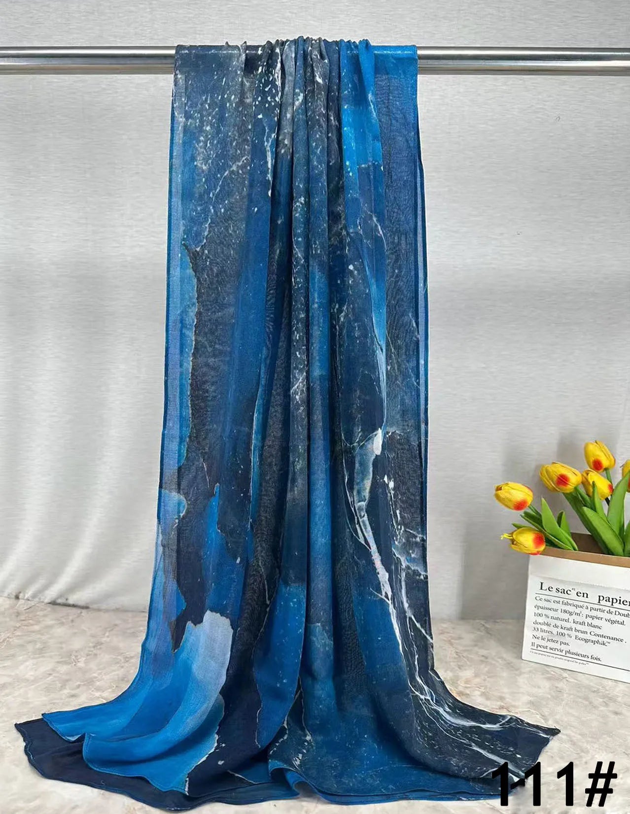 168colors Modal Print Hijab Scarf Premium Soft Breathable Muslim Fashion Headscarf Head Scarf Headwraps for Women Hijabs Turban