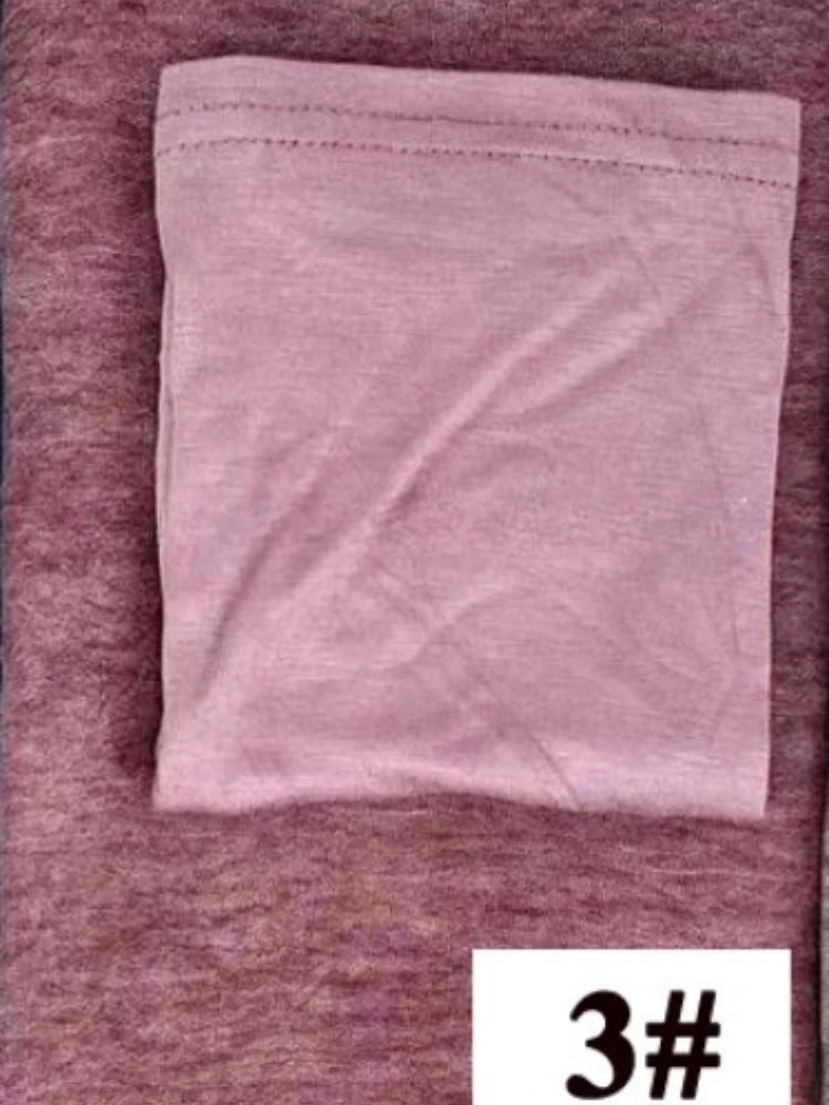 Rayon Cotton Hijab with Inner Cap Set Premium Wrinkle Scarf Headscarf Shawl Dirty Dyed Vintage Soft Muslim Turban Hijabs Women