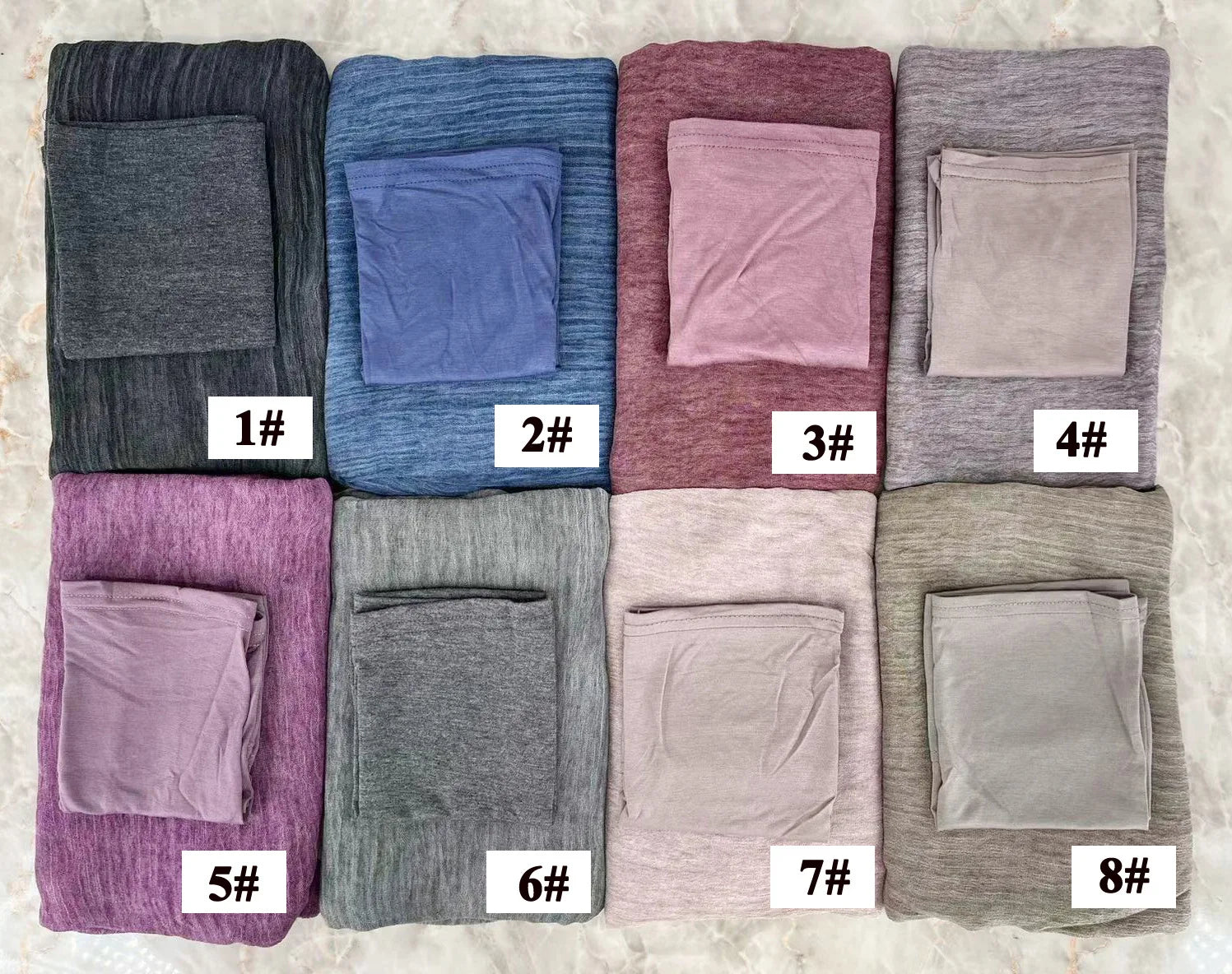 Rayon Cotton Hijab with Inner Cap Set Premium Wrinkle Scarf Headscarf Shawl Dirty Dyed Vintage Soft Muslim Turban Hijabs Women