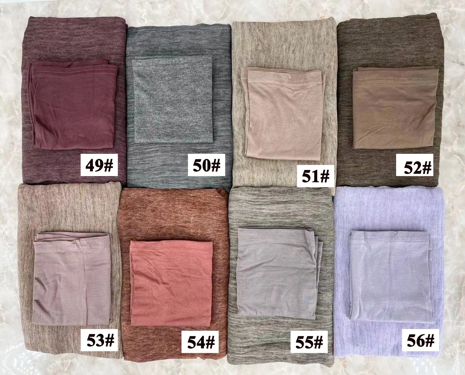 Rayon Cotton Hijab with Inner Cap Set Premium Wrinkle Scarf Headscarf Shawl Dirty Dyed Vintage Soft Muslim Turban Hijabs Women