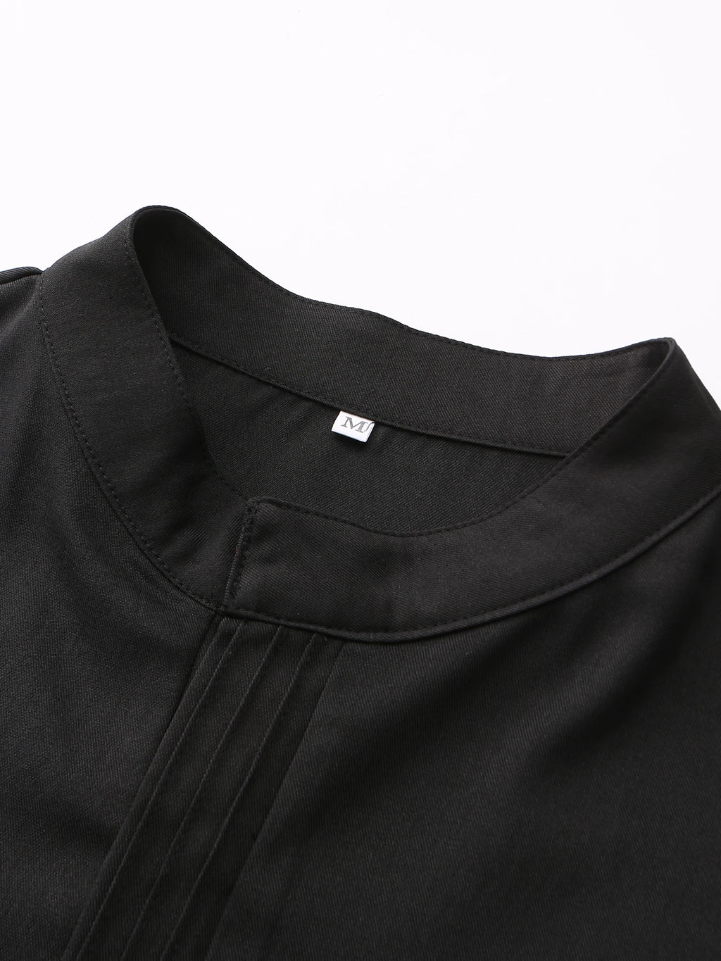 Muslim men's Formal Thobes long-sleeved solid color loose traditional Islamic men's clothing kaftan festival Arabic ethnic style