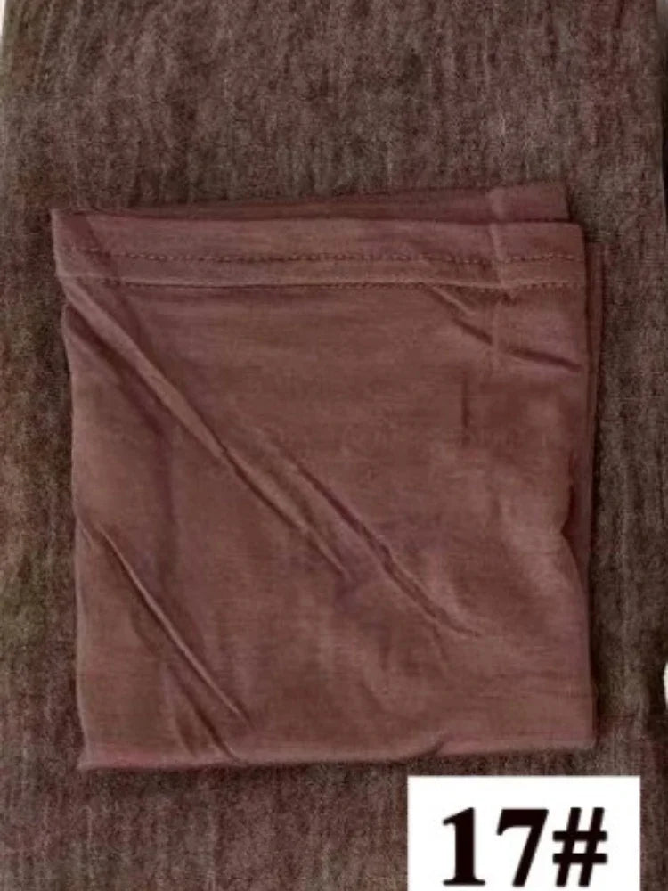 Rayon Cotton Hijab with Inner Cap Set Premium Wrinkle Scarf Headscarf Shawl Dirty Dyed Vintage Soft Muslim Turban Hijabs Women