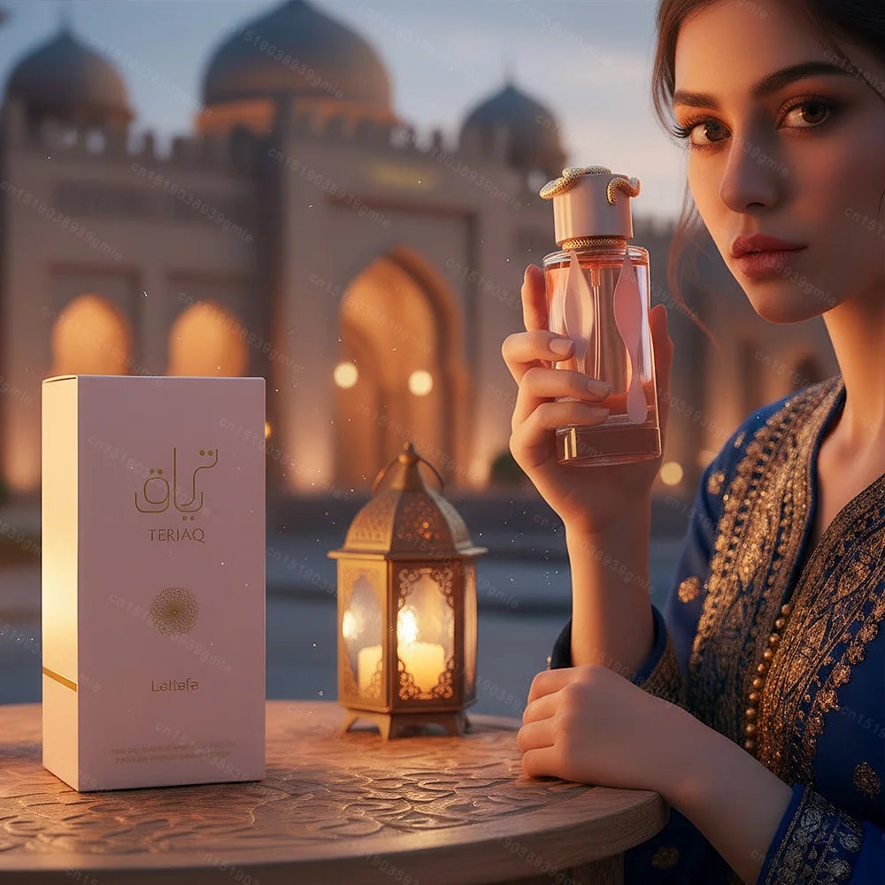 100ML Unisex Eau De Parfum Spray Original Arab Perfume Oriental Spicy Long-Lasting Cologne for Men And Women