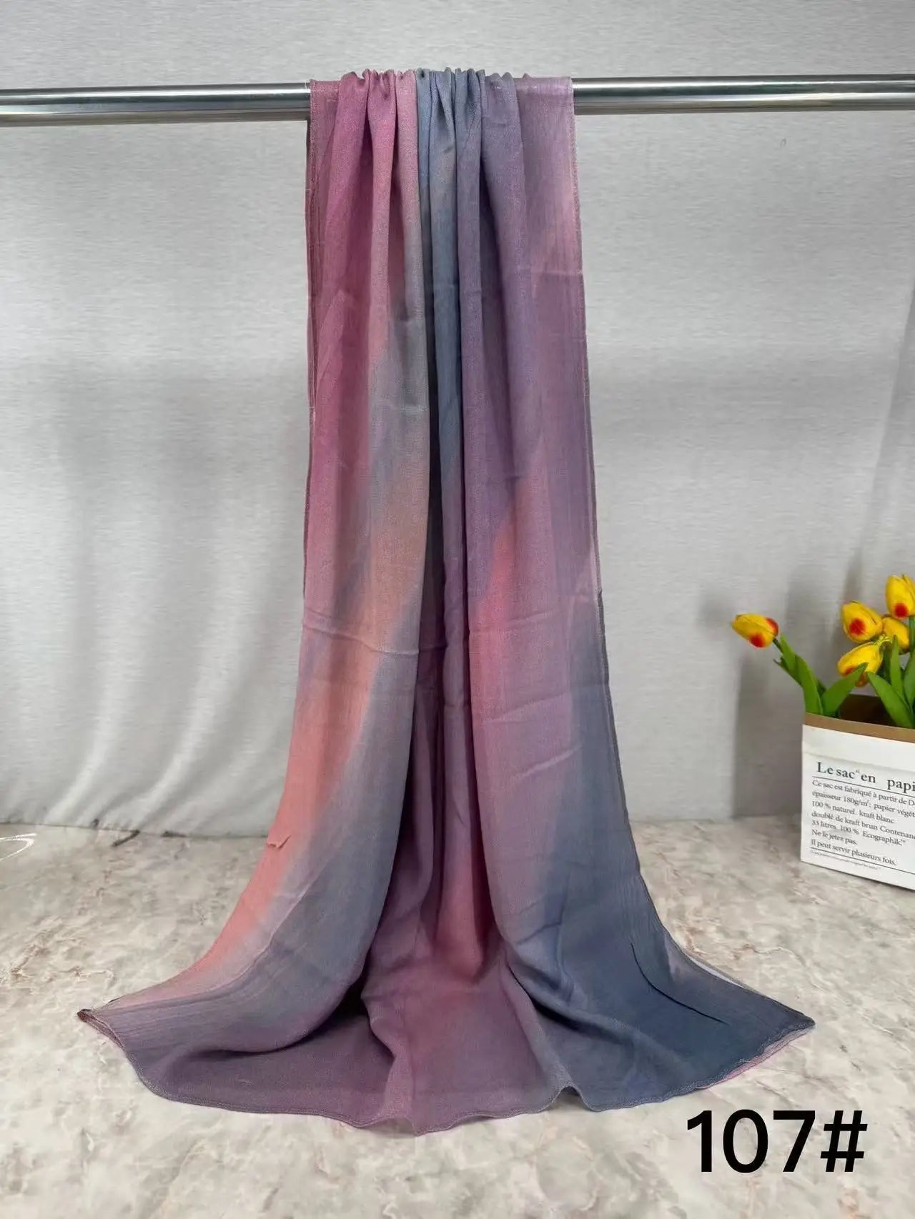 168colors Modal Print Hijab Scarf Premium Soft Breathable Muslim Fashion Headscarf Head Scarf Headwraps for Women Hijabs Turban