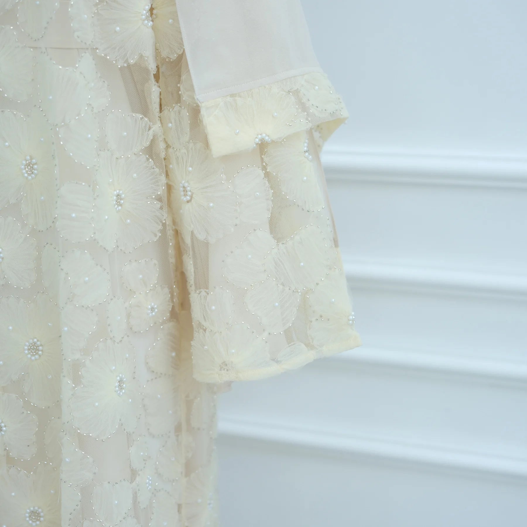 Eid Women Abaya Muslim Cardigan Dress Beading Flower Jalabiya Ramadan Vestidos Largos Islam Arab Long Robe Morocco Kaftan 2026