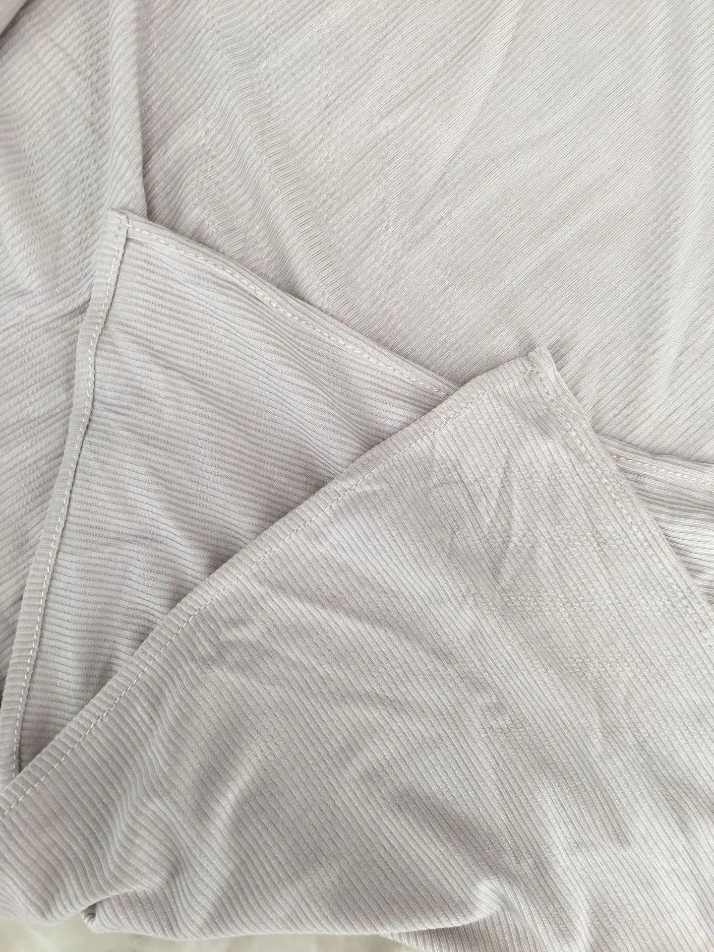 Premium Bamboo Ribbed Jersey Hijab Scarf for Women Elastic Breathable Thread Knitted Scarf Women Soft Striped Headscarf Bandana