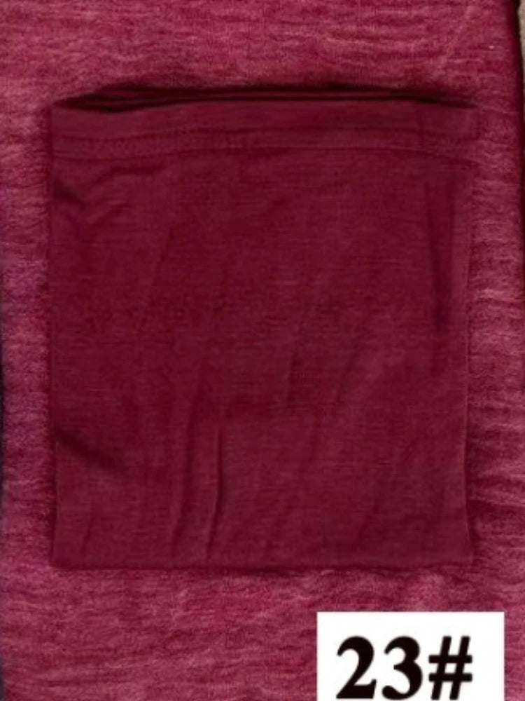 Rayon Cotton Hijab with Inner Cap Set Premium Wrinkle Scarf Headscarf Shawl Dirty Dyed Vintage Soft Muslim Turban Hijabs Women