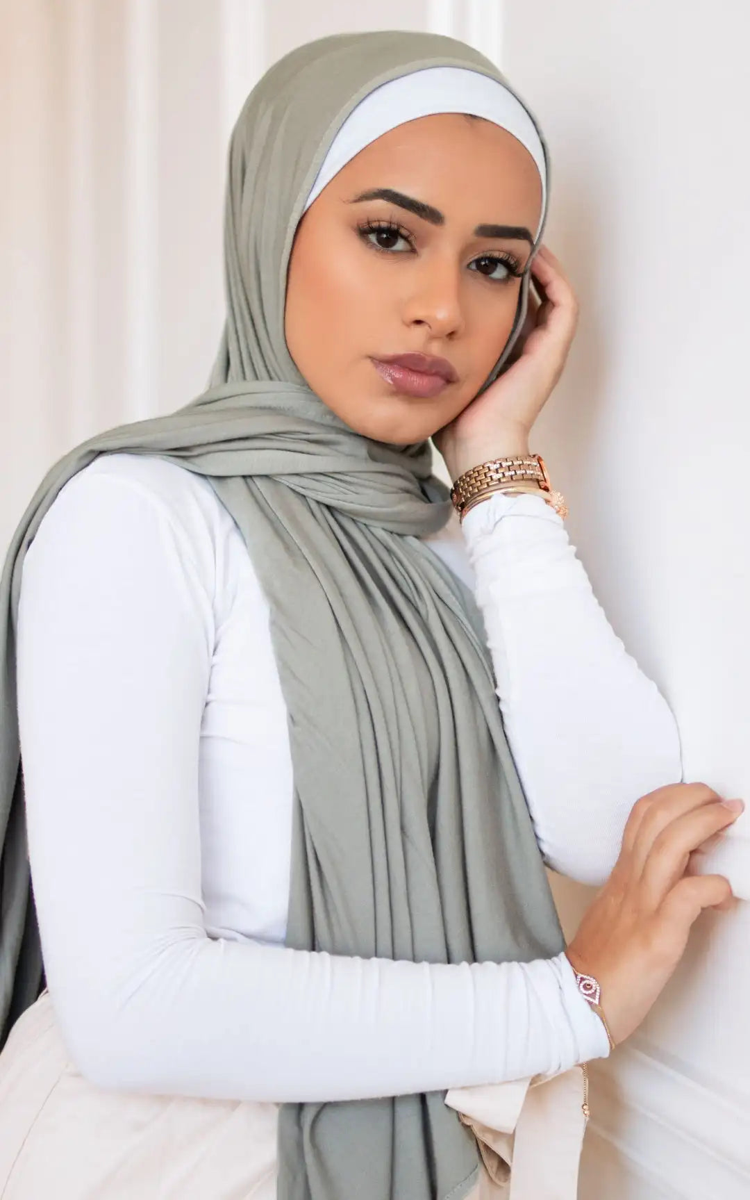Premium Jersey Hijab Scarf For Muslim Women Turban Femme Africaine Hijabs For Woman Head Wrap Hoofddoek Headscarf Ramadan