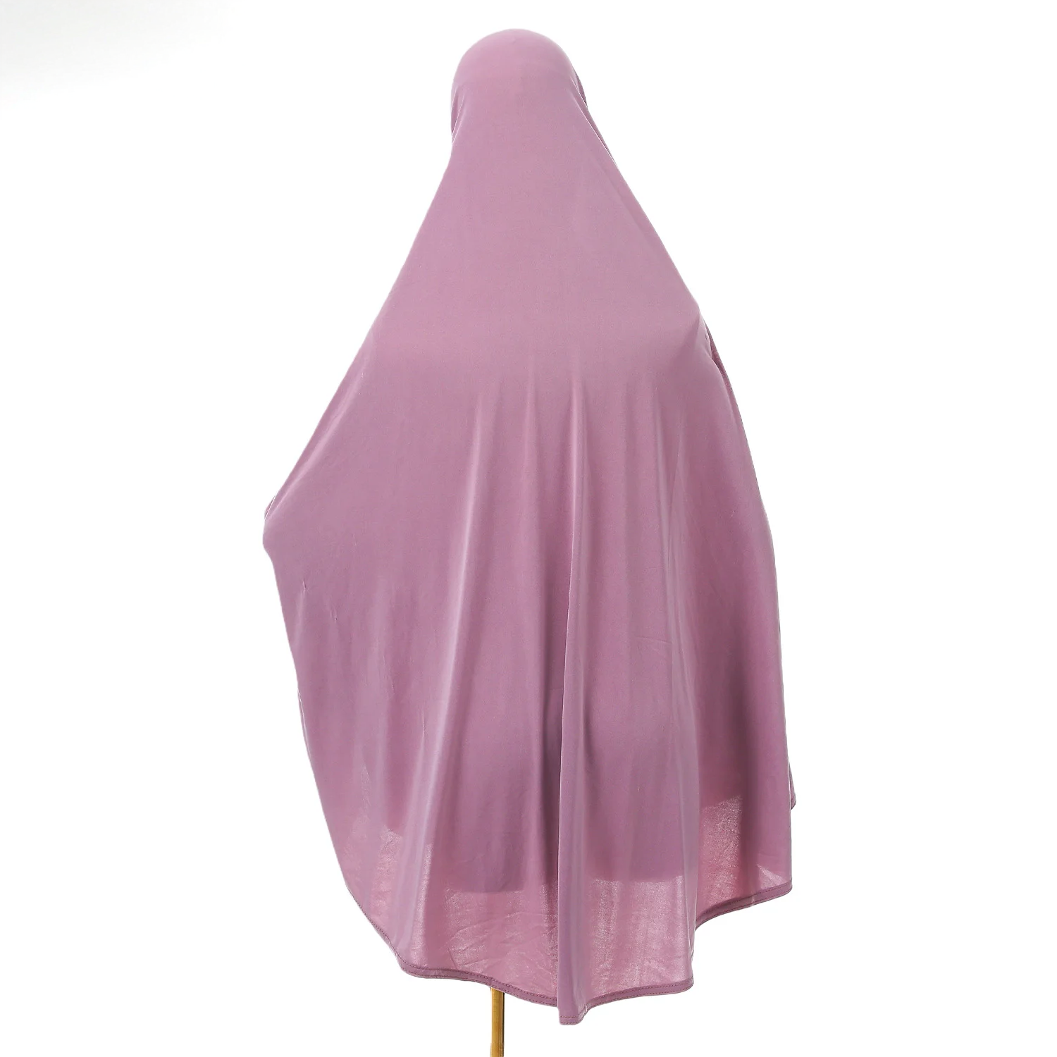 Muslim Abayas Full Cover Women Colthes Solid Color Inner Hijab Long Shawl Premium Cotton Hemp Hijab Ramadan Prayer Women Dress